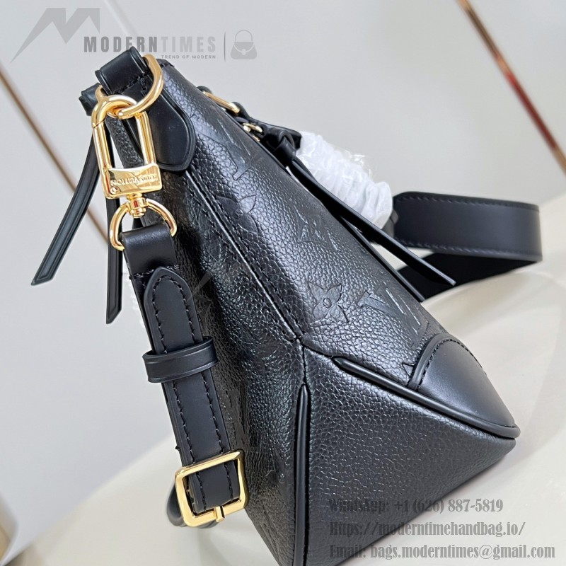Louis Vuitton Skyline PM Handbag in Monogram Empreinte Leather with Gold Hardware and Front Zip Pocket