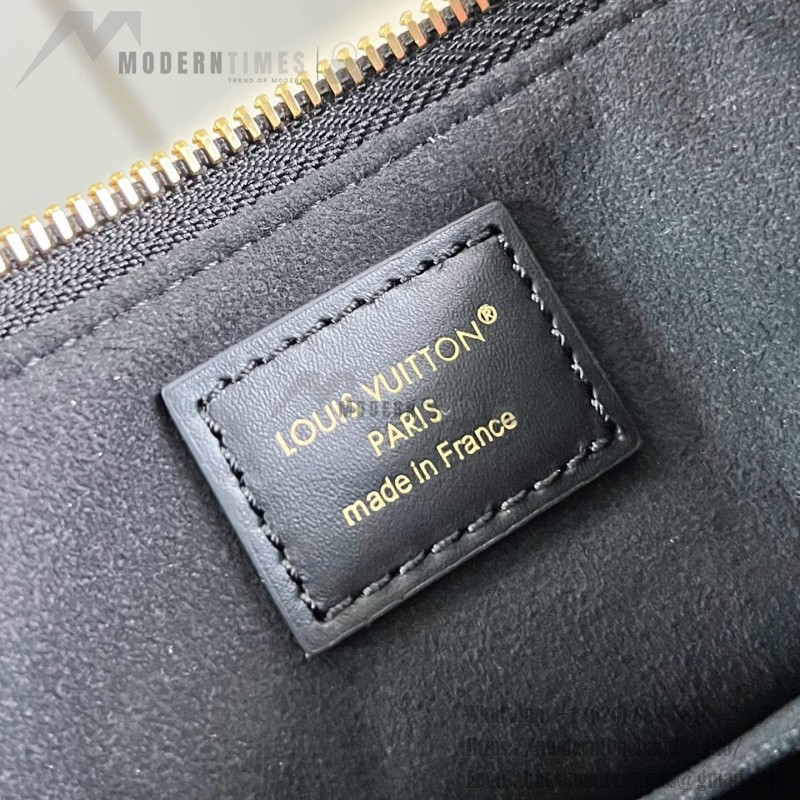Louis Vuitton Skyline PM Handbag in Monogram Empreinte Leather with Gold Hardware and Front Zip Pocket