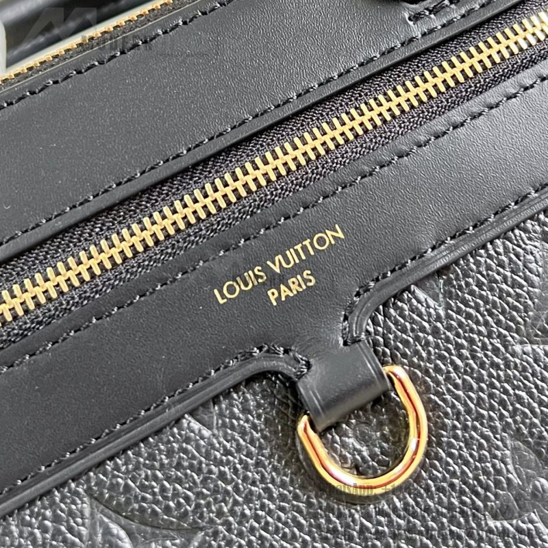 Louis Vuitton Skyline PM Handbag in Monogram Empreinte Leather with Gold Hardware and Front Zip Pocket