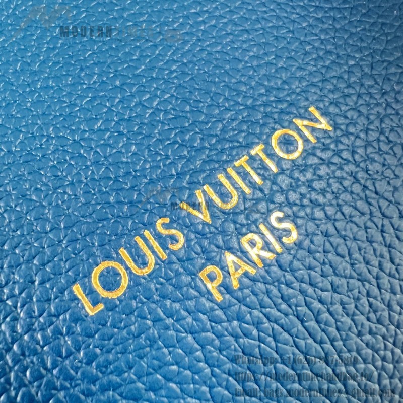  Louis Vuitton Low Key Hobo MM M28220 Soft Calfskin Leather Shoulder Bag with Signature Padlock