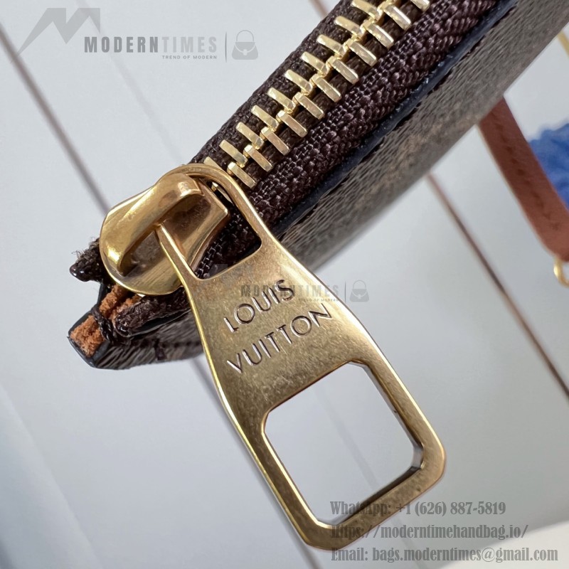 Louis Vuitton Low Key Hobo MM Flight Mode Leather Shoulder Bag M29144 M29156 with V-Shaped Design