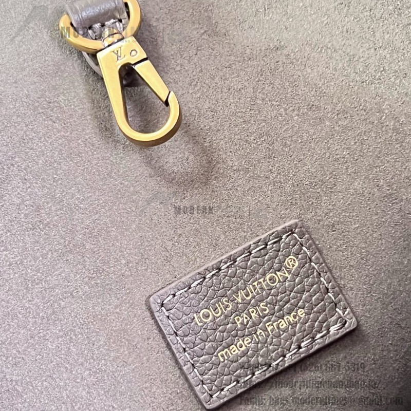 Louis Vuitton Low Key Hobo MM Flight Mode Leather Shoulder Bag M29144 M29156 with V-Shaped Design