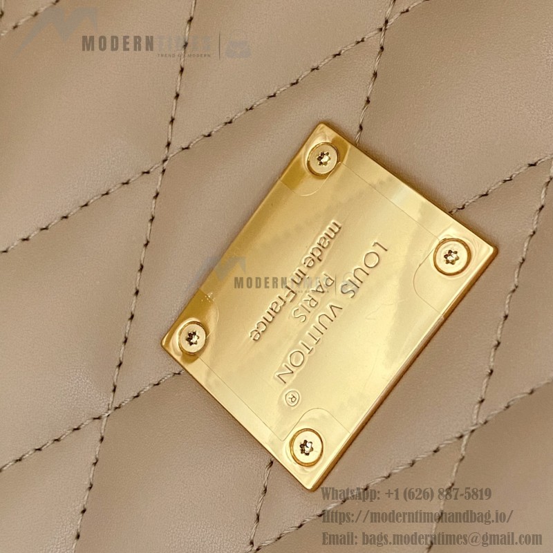  Louis Vuitton Speedy Trunk 20 M27833 Monogram Multicolore Canvas Handbag with Gold Hardware and Leather Trim
