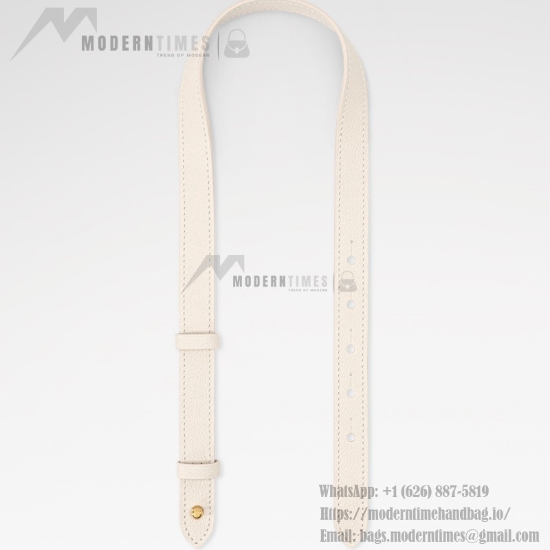  Louis Vuitton All In BB Monogram Empreinte Couture White Embroidered Leather Handbag M28910 Front View