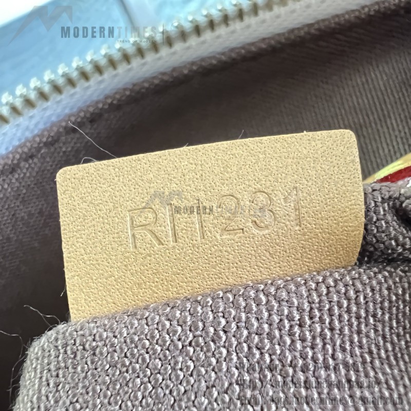 Louis Vuitton Vagabond Hobo PM M26931 Monogram Surplus Canvas Shoulder Bag with Embossed Woven-Effect Finish