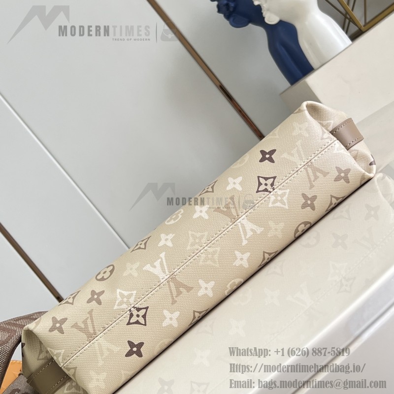Louis Vuitton Vagabond Hobo PM M26931 Monogram Surplus Canvas Shoulder Bag with Embossed Woven-Effect Finish