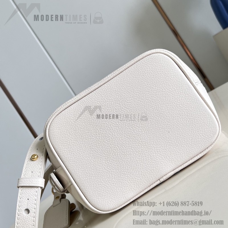 Louis Vuitton All In BB M28910 Monogram Empreinte Couture Leather Bucket Bag with Embossed Finish, LV Padlock and Removable Zip Pouch