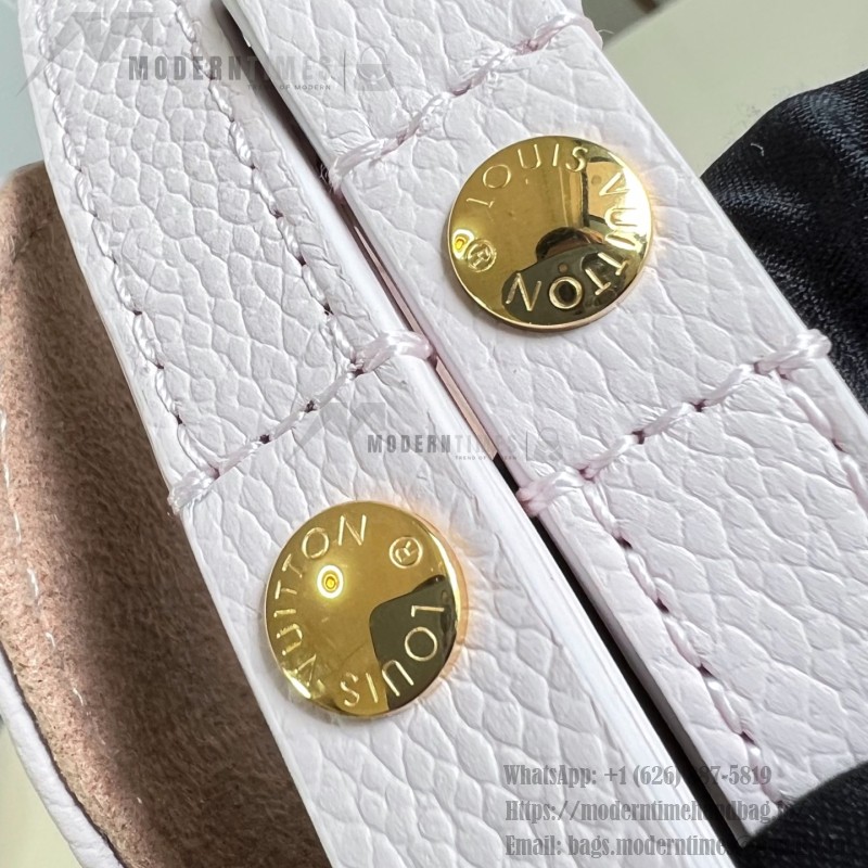  Louis Vuitton Wallet On Chain Ivy M29502 Monogram Empreinte Couture Leather Bag with Removable Gold Chain and Leather Strap