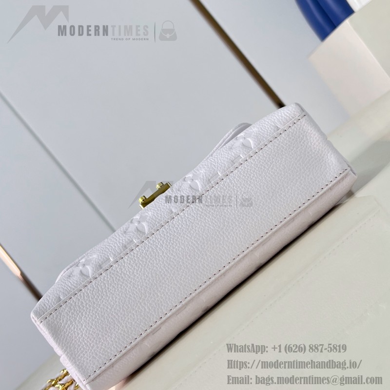 Louis Vuitton Nano Madeleine M29378 Monogram Empreinte leather handbag in Yellow and Purple
