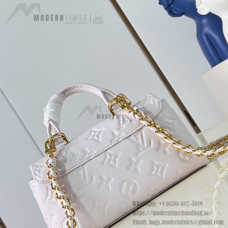 Louis Vuitton Nano Madeleine M29378 Monogram Empreinte leather handbag in Yellow and Purple
