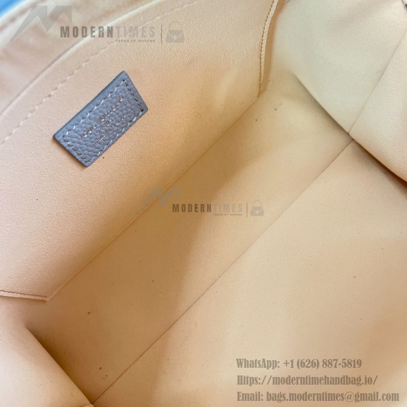 Louis Vuitton Mahina Hand It All Small Bag M24255 perforated calf leather handbag with braided chain handle