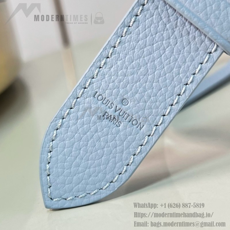 Louis Vuitton Mahina Hand It All Small Bag M24255 perforated calf leather handbag with braided chain handle