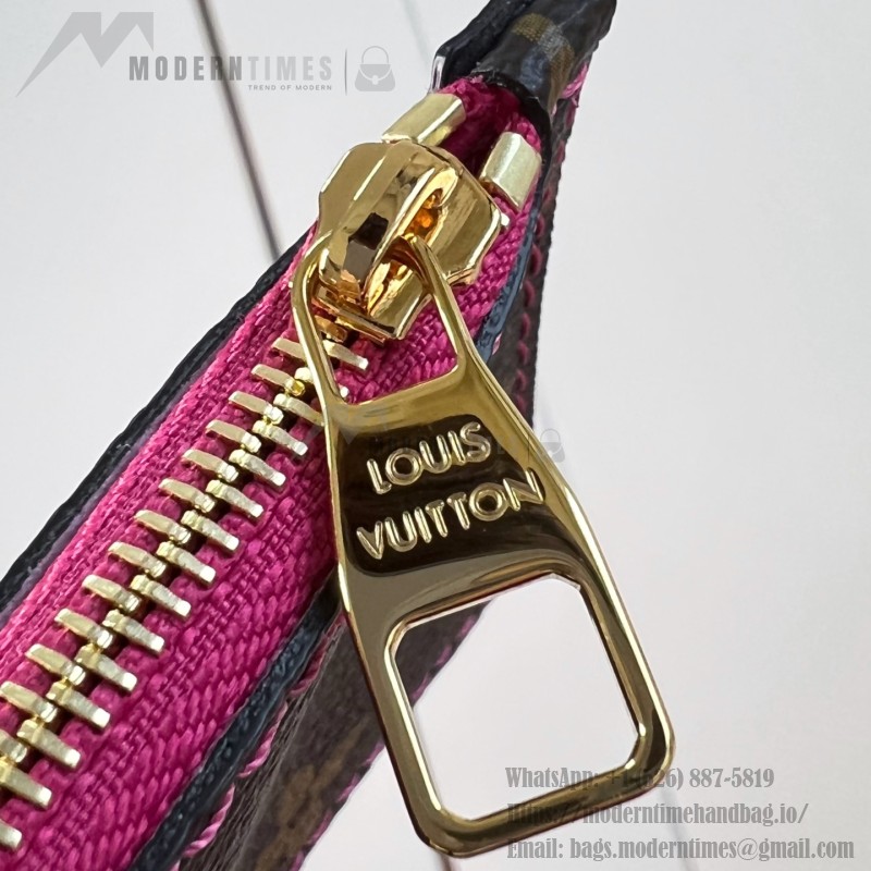 Louis Vuitton All In BB Bag M29075 Monogram Perfo canvas handbag with front pocket and padlock