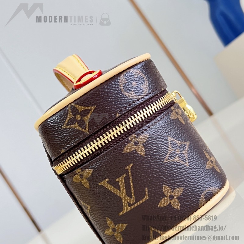 Louis Vuitton Speedy Bandoulière 20 M29459 LV Stamp canvas handbag with striped mini Monogram design