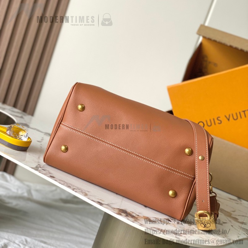 Louis Vuitton Speedy Soft 30 Lucky M24891 M24892 replica handbag in Black and Brown