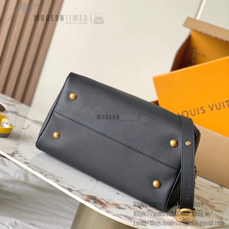 Louis Vuitton Speedy Soft 30 Lucky M24891 M24892 replica handbag in Black and Brown