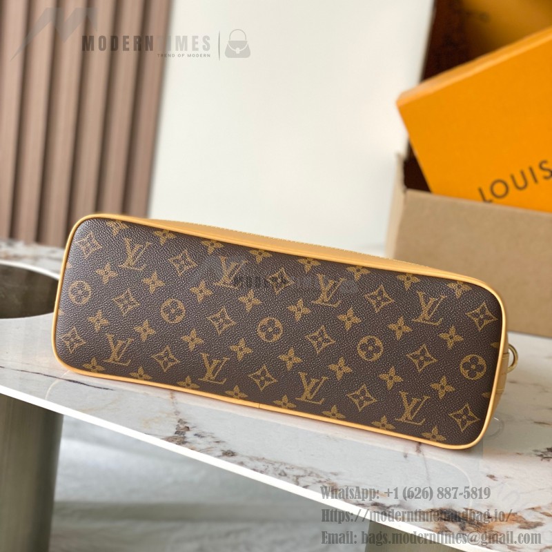 Louis Vuitton Rickshaw M27327 mini handbag replica MB163c version with premium fabric and steel hardware
