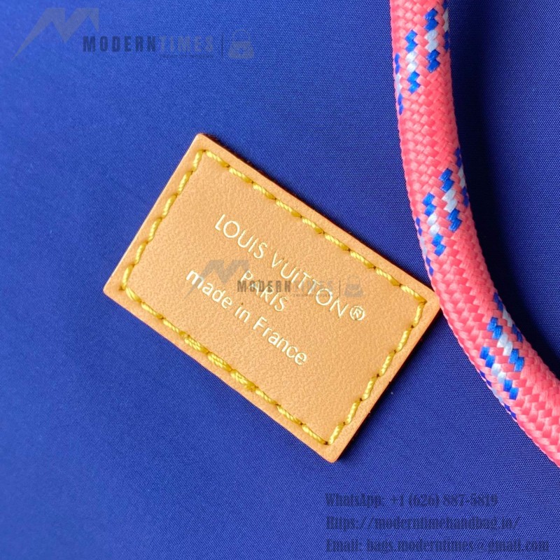 Louis Vuitton Rickshaw M27327 mini handbag replica MB163c version with premium fabric and steel hardware