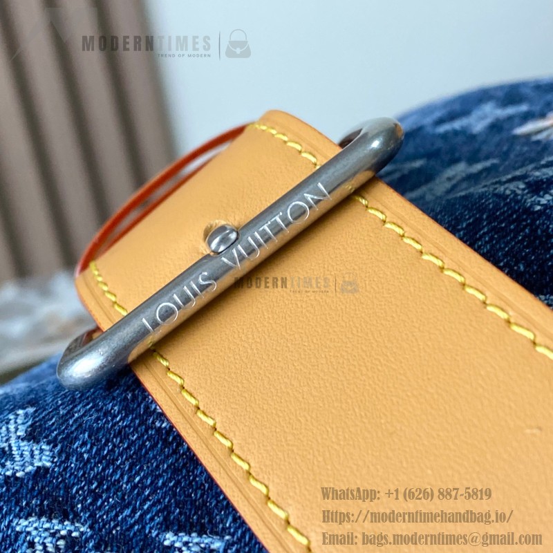 Louis Vuitton Vagabond Hobo M27555 replica handbag premium MB163c chip version 38cm