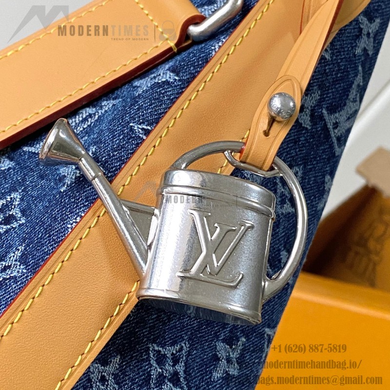Louis Vuitton Vagabond Hobo M27555 replica handbag premium MB163c chip version 38cm