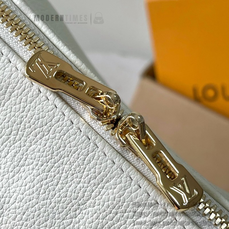  Louis Vuitton Express Small Handbag M29392 white premium replica cowhide leather bag