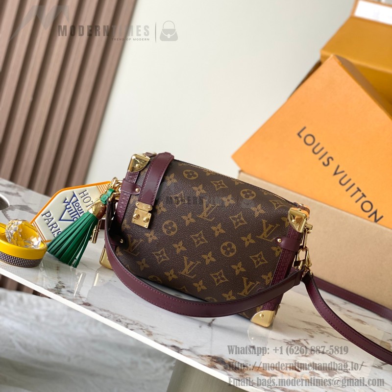 Louis Vuitton Getaway Side Trunk Medium M28569 Monogram inspired handbag in premium MB163C leather