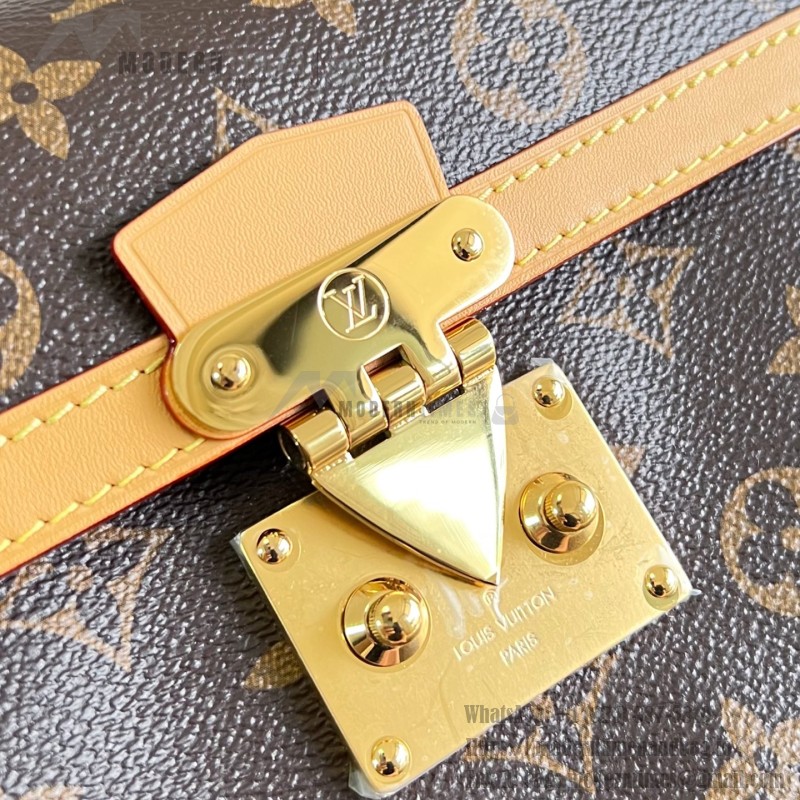 Louis Vuitton Peekaboo Speedy M30327 crocodile embossed leather FW26 handbag 26cm