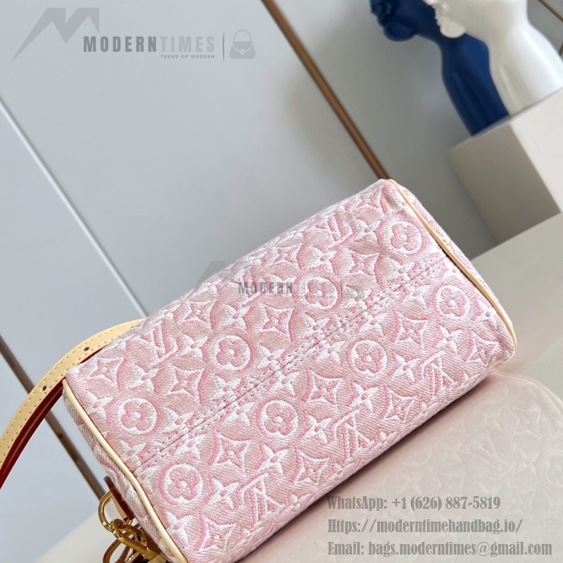 Louis Vuitton Speedy Bandoulière 20 M2A039 Monogram Emblème jacquard canvas handbag