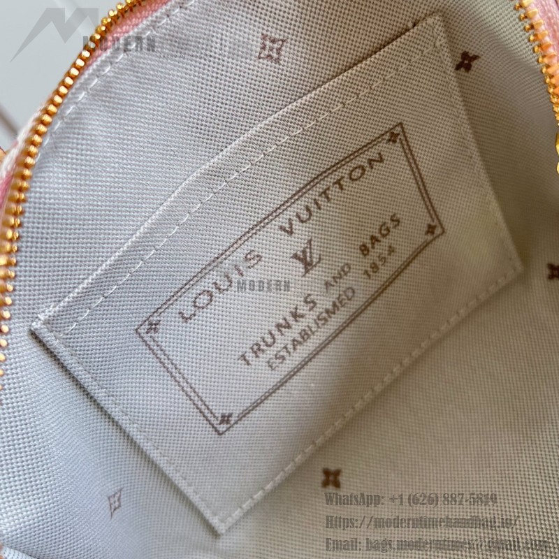 Louis Vuitton Speedy Bandoulière 20 M2A039 Monogram Emblème jacquard canvas handbag