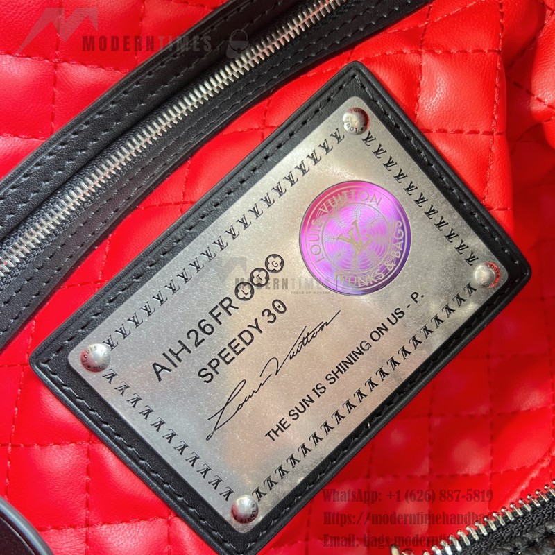 Louis Vuitton Speedy P9 Bandoulière 30 M26175 Nigo graffiti Monogram leather handbag