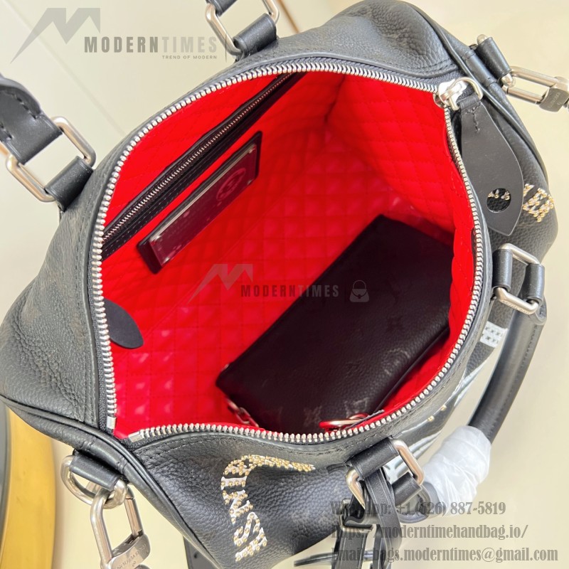 Louis Vuitton Speedy P9 Bandoulière 30 M26175 Nigo graffiti Monogram leather handbag