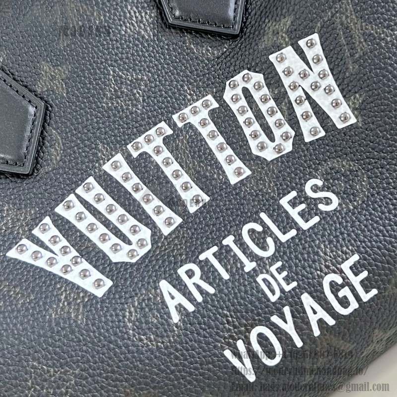 Louis Vuitton Speedy P9 Bandoulière 30 M26175 Nigo graffiti Monogram leather handbag