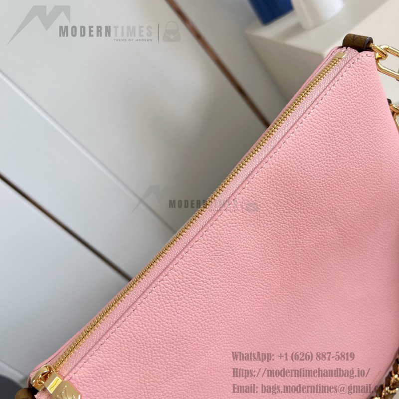 Louis Vuitton Multipass M2A063 2026 Pre-Fall cowhide leather handbag with Monogram canvas and braided chain