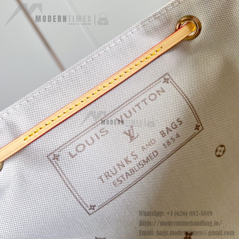 Louis Vuitton Odyssée Small M29974 Monogram Emblème jacquard canvas handbag with leather address tag
