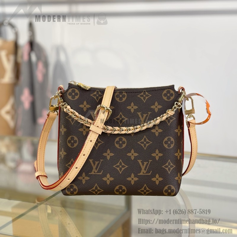 Louis Vuitton Multipass Mini M29099 classic Monogram handbag 19cm with premium hardware
