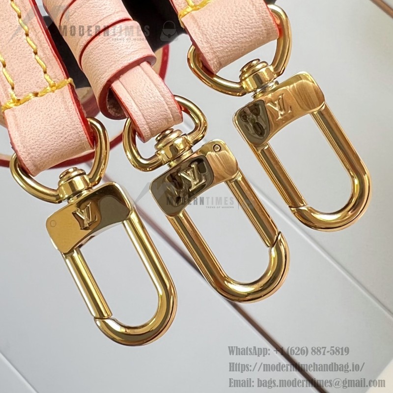 Louis Vuitton Alma BB M2A378 Monogram Emblème jacquard canvas handbag with VVN leather trim and padlock
