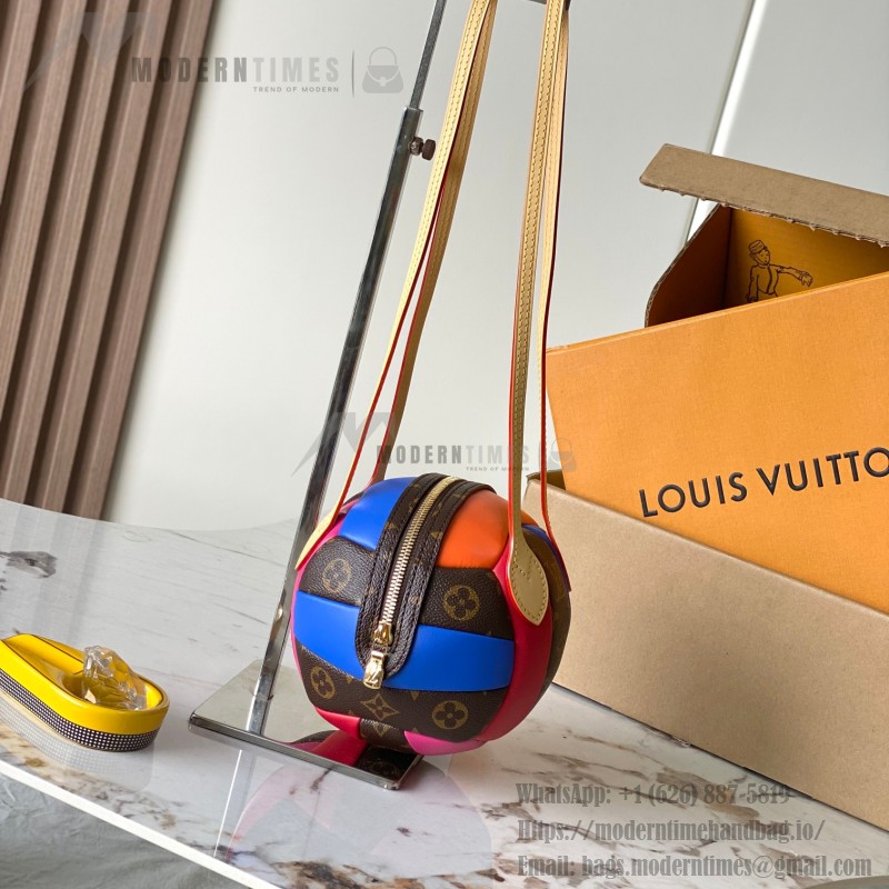 Louis Vuitton Ace Bag M28938 premium cowhide leather handbag with steel hardware 26.5cm