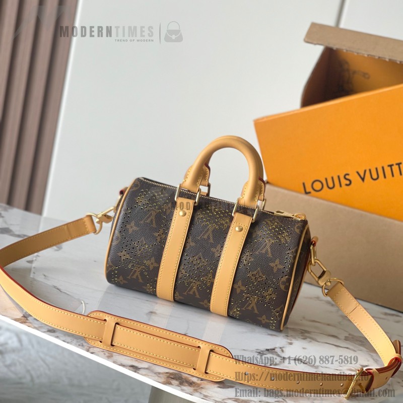Louis Vuitton Keepall Bandoulière 25 Flaneur M29296 compact backpack bag with premium hardware