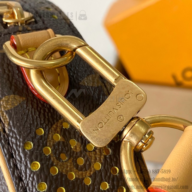 Louis Vuitton Ping Pong M29324 premium cowhide leather handbag with A-grade steel hardware