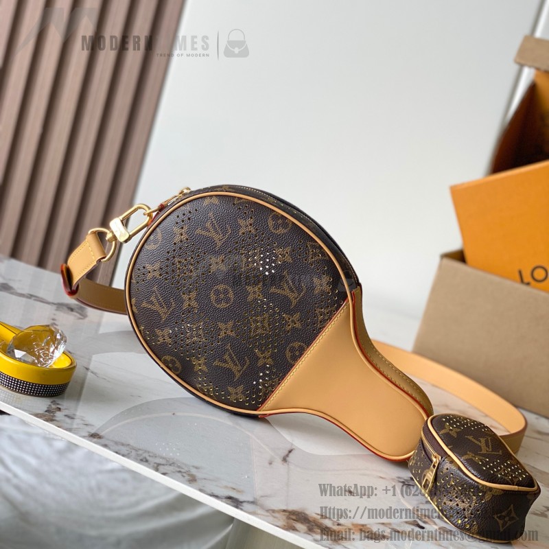 Louis Vuitton Ping Pong M29324 premium cowhide leather handbag with A-grade steel hardware