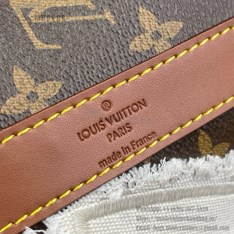 Louis Vuitton Keepall Bandoulière 50 M29190 Monogram Khaki floral travel duffle bag