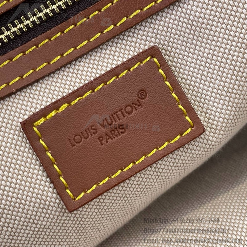 Louis Vuitton Keepall Bandoulière 50 M29190 Monogram Khaki floral travel duffle bag