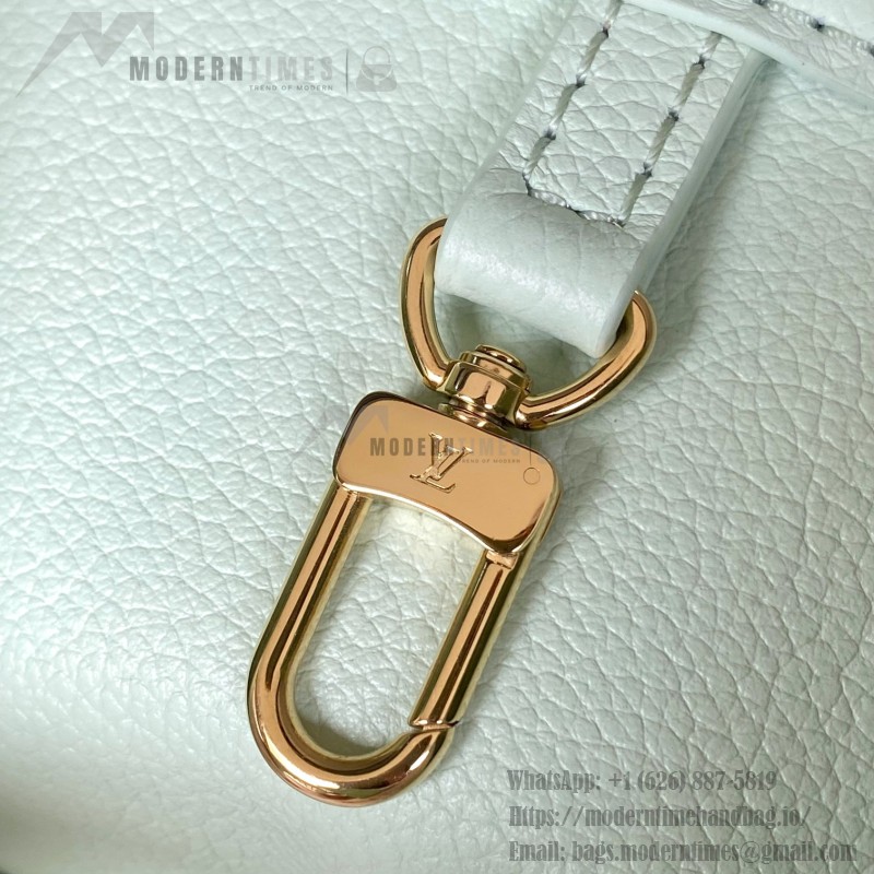 Louis Vuitton Neverfull Bandoulière Inside Out BB reversible handbag in White Green, Pink White, Brown and Rose Pink