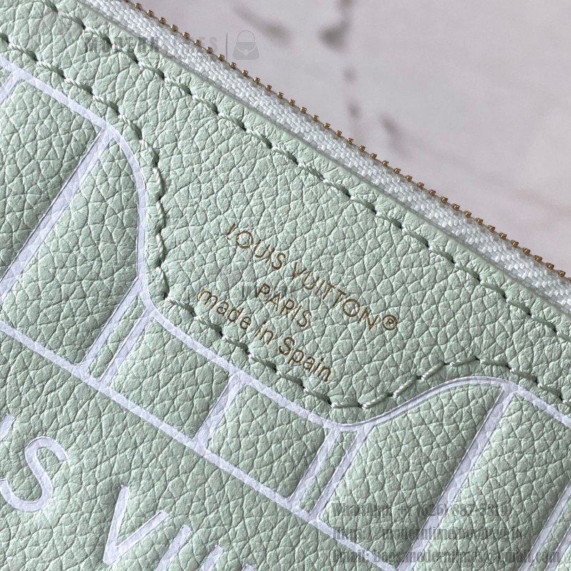 Louis Vuitton Neverfull Bandoulière Inside Out BB reversible handbag in White Green, Pink White, Brown and Rose Pink