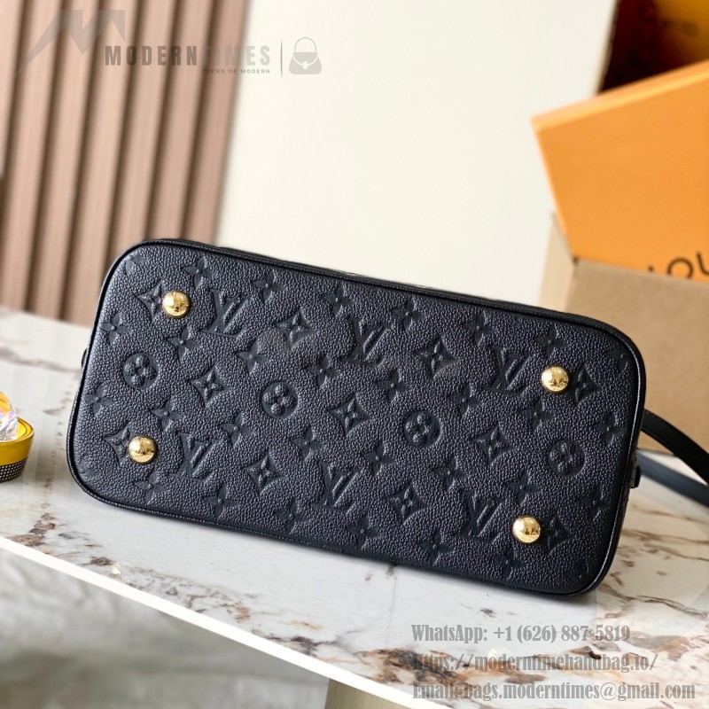 Louis Vuitton Alma PM M26489 premium cowhide leather structured handbag with metal hardware