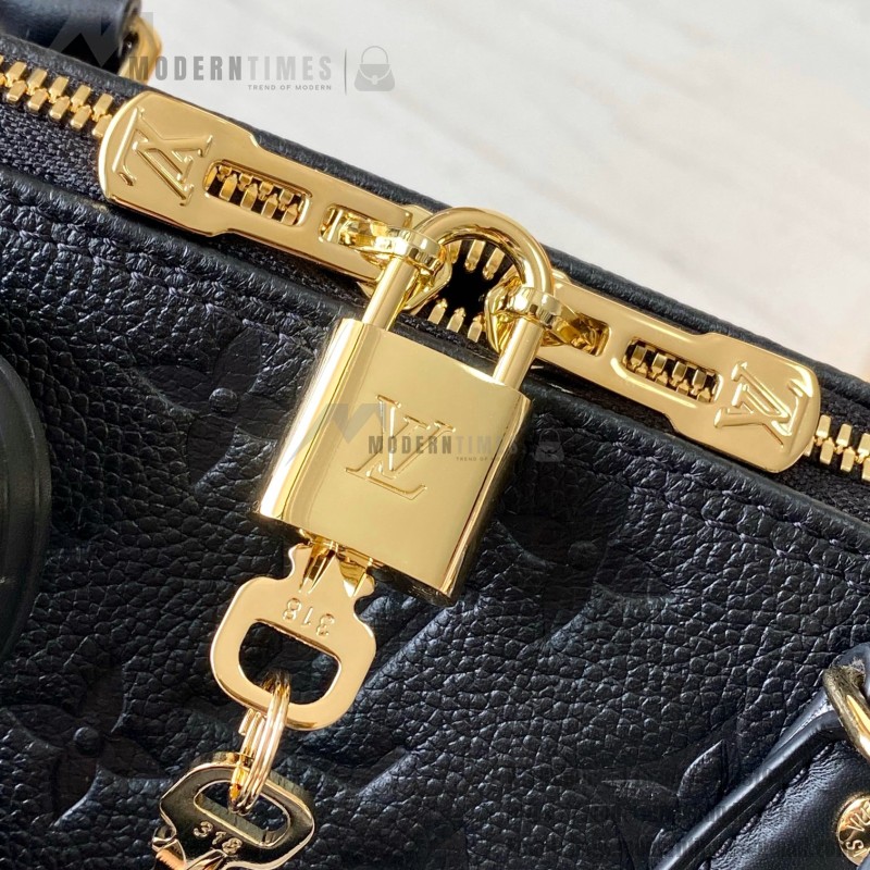 Louis Vuitton Alma PM M26489 premium cowhide leather structured handbag with metal hardware