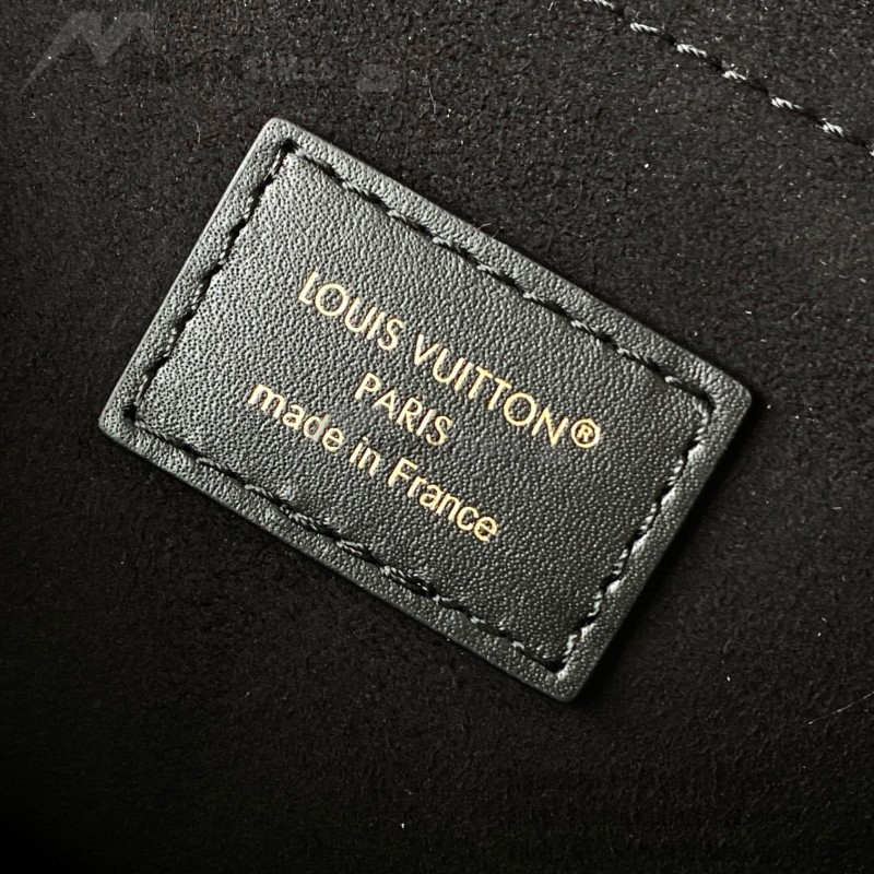 Louis Vuitton Alma PM M26489 premium cowhide leather structured handbag with metal hardware