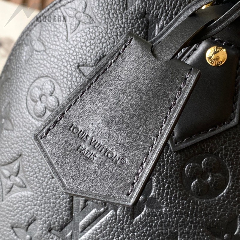 Louis Vuitton Alma PM M26489 premium cowhide leather structured handbag with metal hardware