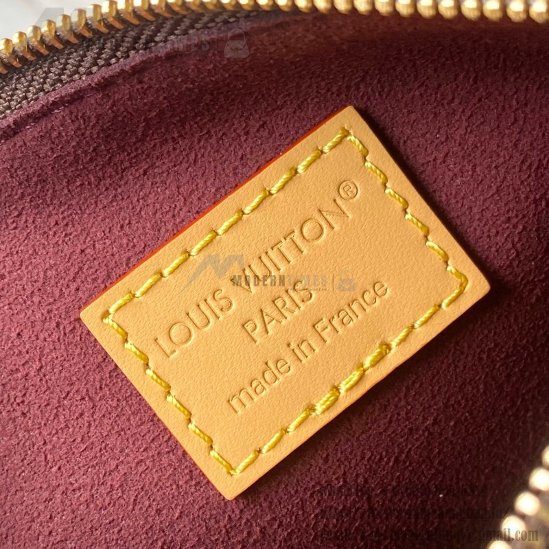 Louis Vuitton All In MM M29628 Monogram premium fabric handbag with metal hardware