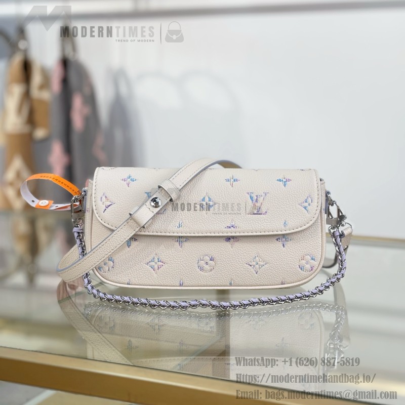 Louis Vuitton Wallet on Chain Ivy M29770 premium fabric handbag with metal hardware